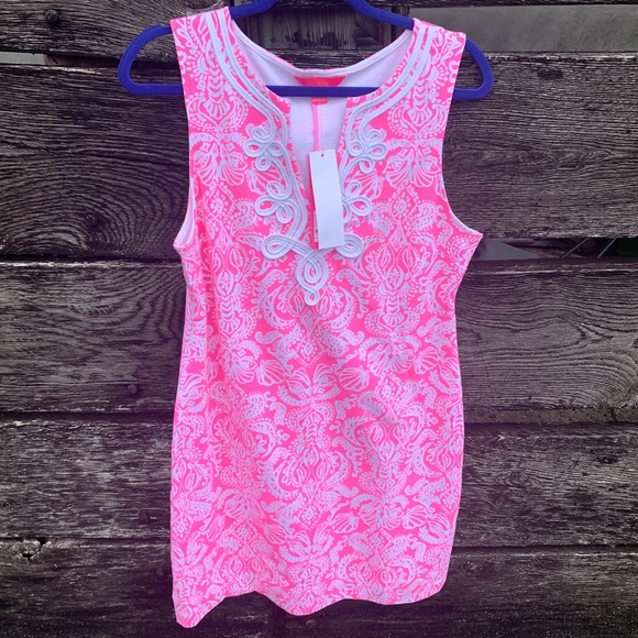 Lilly Pulitzer Harper Shift Havana Pink Clawdia - Picture 1 of 5